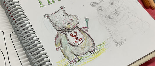 Today I Doodled a Hangry Hippo
